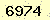 請輸入此驗證碼 : 6974