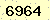 請輸入此驗證碼 : 6964