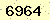 請輸入此驗證碼 : 6964