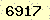 請輸入此驗證碼 : 6917