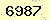 請輸入此驗證碼 : 6987