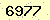 請輸入此驗證碼 : 6977