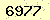 請輸入此驗證碼 : 6977