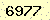 請輸入此驗證碼 : 6977
