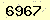 請輸入此驗證碼 : 6967