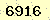 請輸入此驗證碼 : 6916