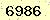 請輸入此驗證碼 : 6986