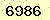 請輸入此驗證碼 : 6986