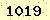 請輸入此驗證碼 : 1019
