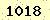 請輸入此驗證碼 : 1018