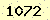 請輸入此驗證碼 : 1072
