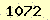 請輸入此驗證碼 : 1072