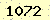 請輸入此驗證碼 : 1072