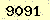 請輸入此驗證碼 : 9091