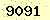 請輸入此驗證碼 : 9091