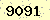 請輸入此驗證碼 : 9091