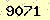 請輸入此驗證碼 : 9071