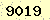 請輸入此驗證碼 : 9019