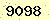 請輸入此驗證碼 : 9098