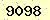 請輸入此驗證碼 : 9098