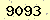 請輸入此驗證碼 : 9093