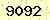 請輸入此驗證碼 : 9092