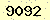 請輸入此驗證碼 : 9092