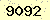 請輸入此驗證碼 : 9092
