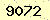 請輸入此驗證碼 : 9072
