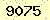 請輸入此驗證碼 : 9075