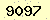 請輸入此驗證碼 : 9097