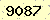 請輸入此驗證碼 : 9087