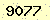 請輸入此驗證碼 : 9077