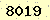請輸入此驗證碼 : 8019