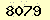 請輸入此驗證碼 : 8079