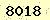 請輸入此驗證碼 : 8018