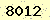 請輸入此驗證碼 : 8012