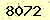 請輸入此驗證碼 : 8072