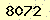 請輸入此驗證碼 : 8072