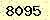 請輸入此驗證碼 : 8095