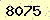 請輸入此驗證碼 : 8075