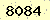 請輸入此驗證碼 : 8084