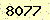 請輸入此驗證碼 : 8077