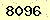 請輸入此驗證碼 : 8096