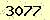 請輸入此驗證碼 : 3077