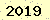 請輸入此驗證碼 : 2019