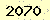 請輸入此驗證碼 : 2070