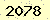請輸入此驗證碼 : 2078