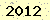 請輸入此驗證碼 : 2012