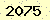 請輸入此驗證碼 : 2075